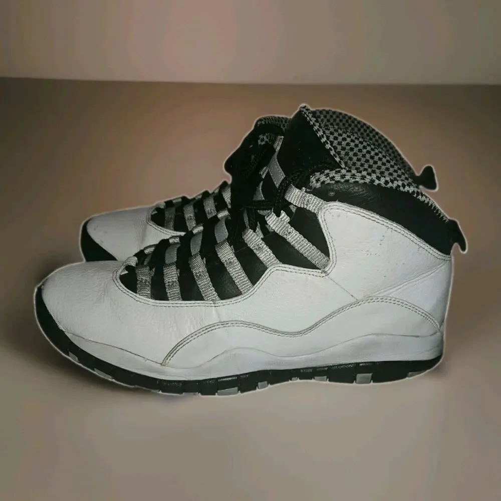 2013 Air Jordan Retro 10 Steel Size 9.5 310805-103